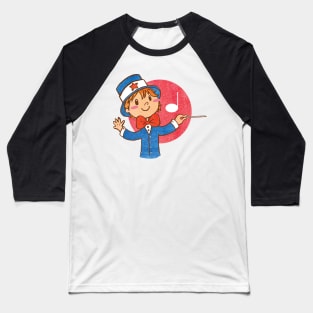 Little Conductor Baseball T-Shirt